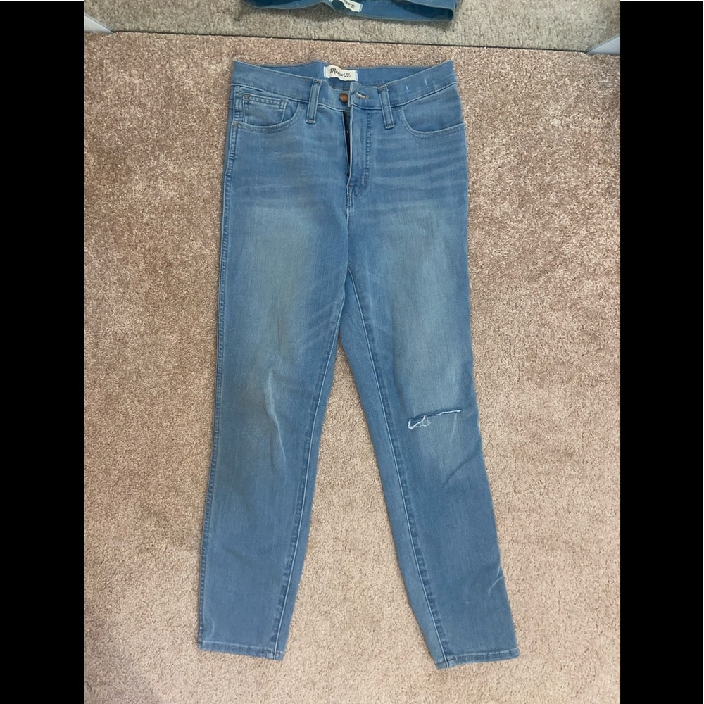 Madewell High Rise Roadtripper Jegging Jeans